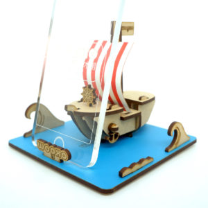 3D拼圖,DIY,帆船,順風,一路順風,組裝,手機架,名片架
